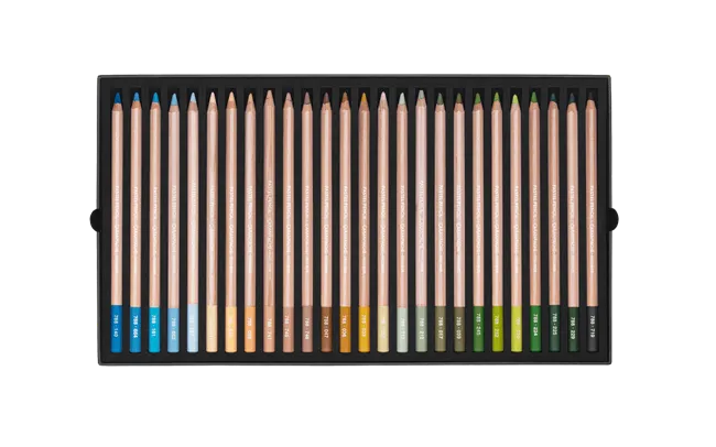 Caran D'Ache Artist Pastel Pencil Assortment 76 Shades
