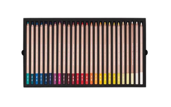 Caran D'Ache Artist Pastel Pencil Assortment 76 Shades