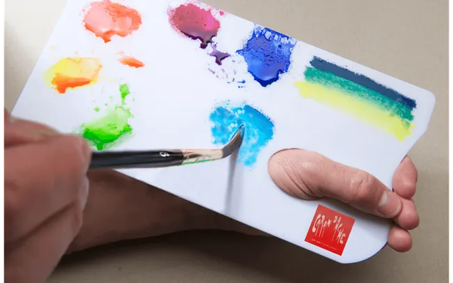 Caran D'Ache Artist Water Colour Palette White 26 X13 Cm