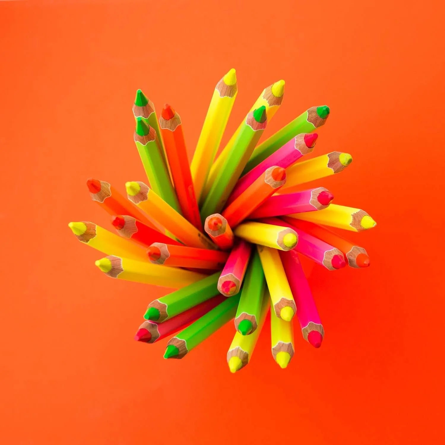 Caran D'Ache Colorblock Pencil Fluo Yellow
