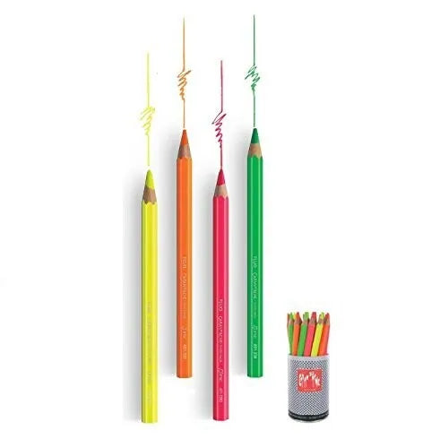 Caran D'Ache Colorblock Pencil Fluo Yellow