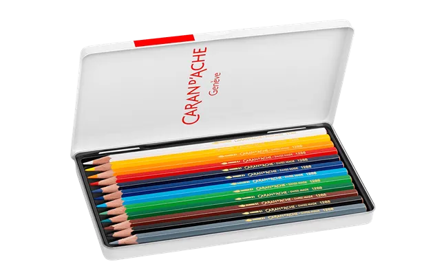 Caran D'Ache Fancolor Pencils Assorted 12 Pcs