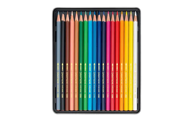 Caran D'Ache Fancolor Pencils Assorted 18 Pcs