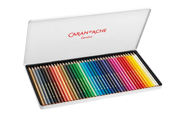 Caran D'Ache Fancolor Pencils Assorted 40 Pcs
