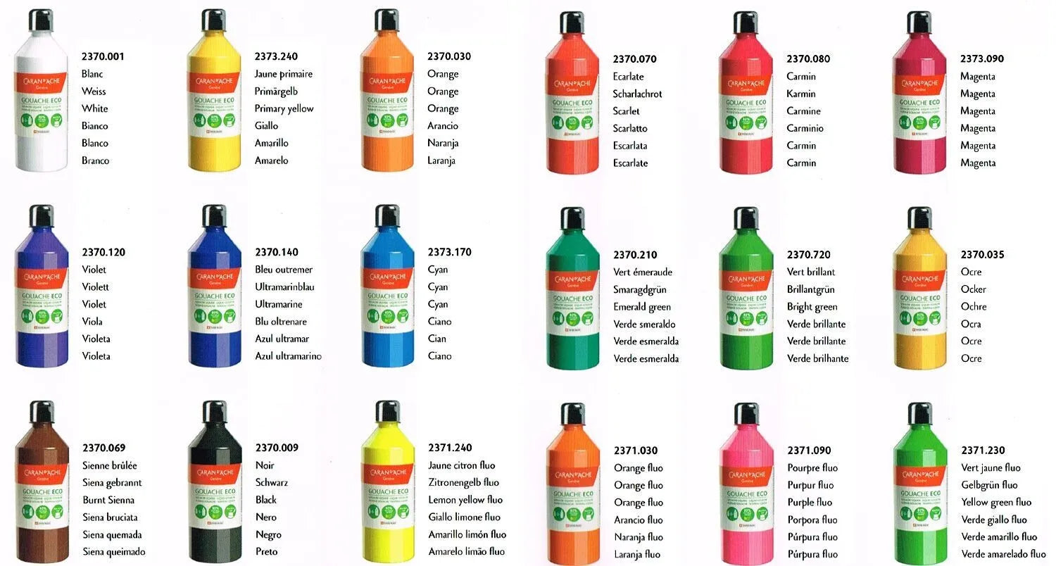Caran D'Ache Liquid Colours 500 Ml(Loose Stocks)