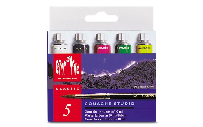 Caran D'Ache Studio Colour Tubes 10 Ml 5 Shades