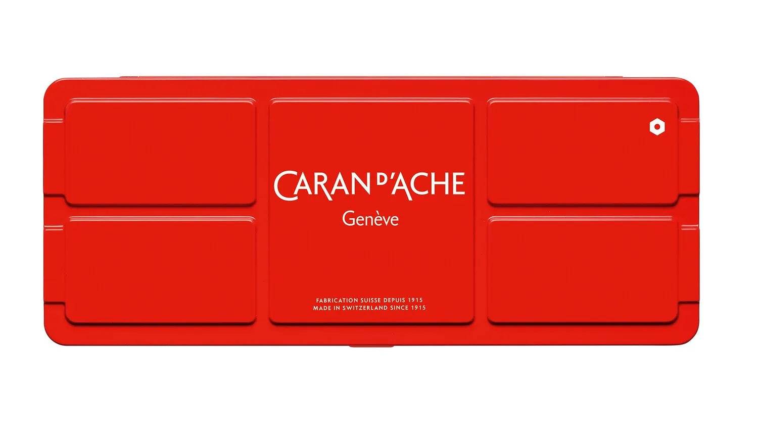 Caran D'Ache Studio Metal Box 15 Colour Tablets