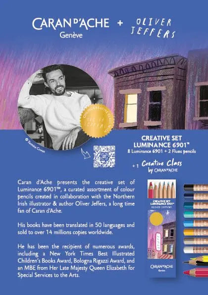 Caran D'Ache Luminance 6901™ Creative Set: Special Edition By Oliver Jeffers