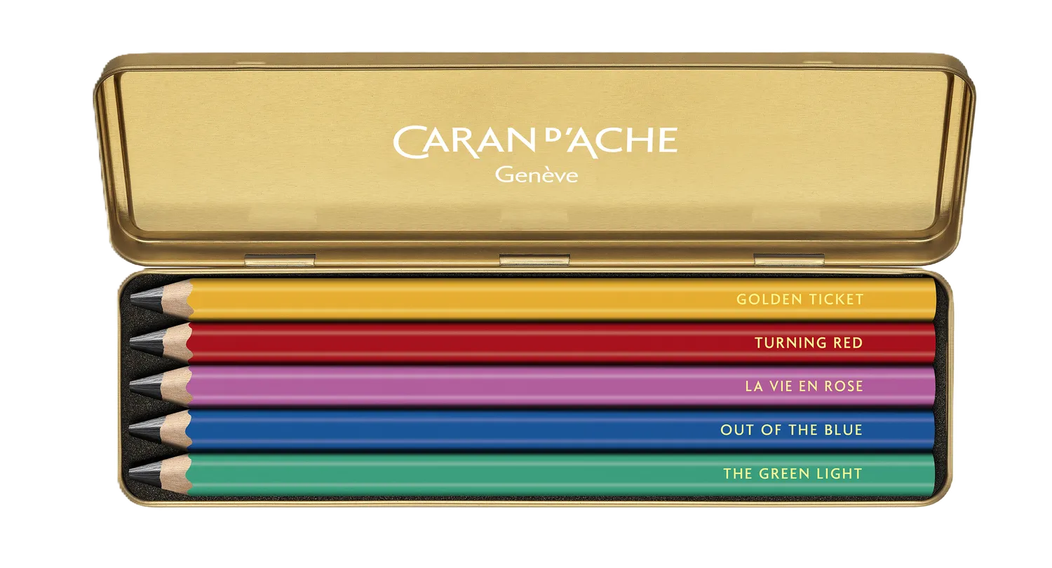 Caran D'Ache Maxi Graphite Pencils Set