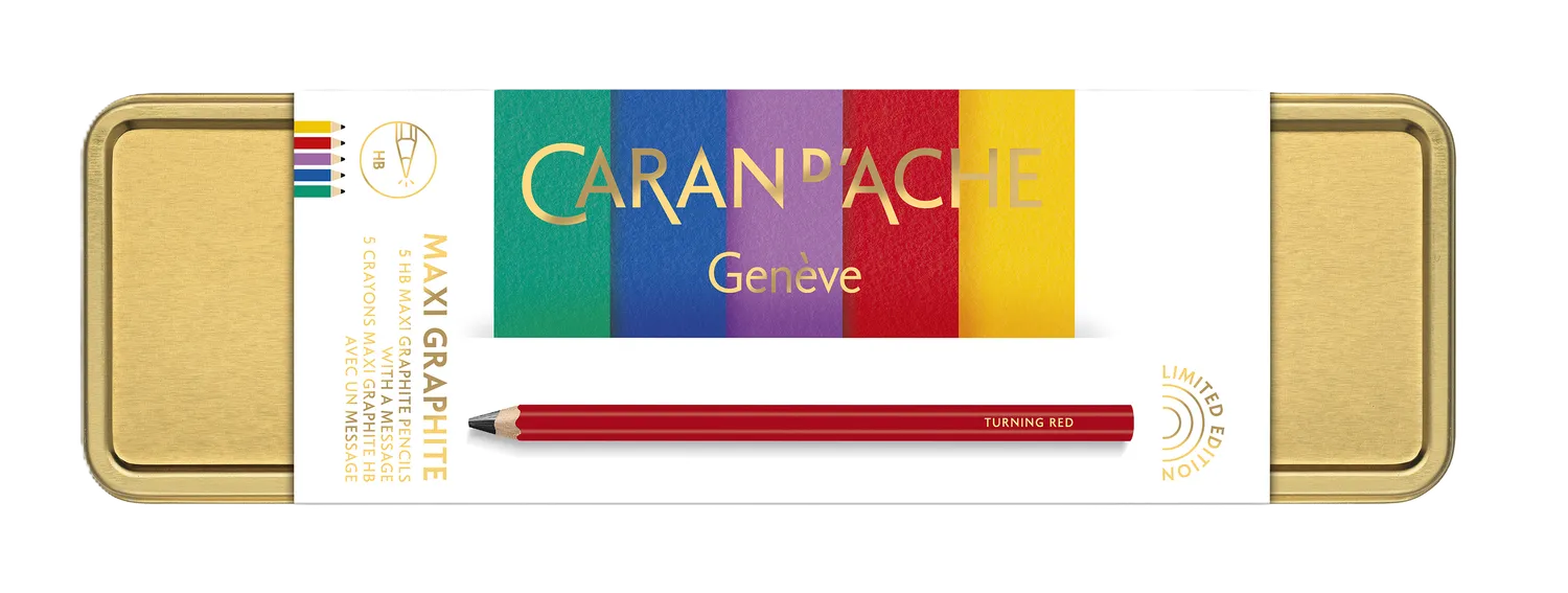 Caran D'Ache Maxi Graphite Pencils Set