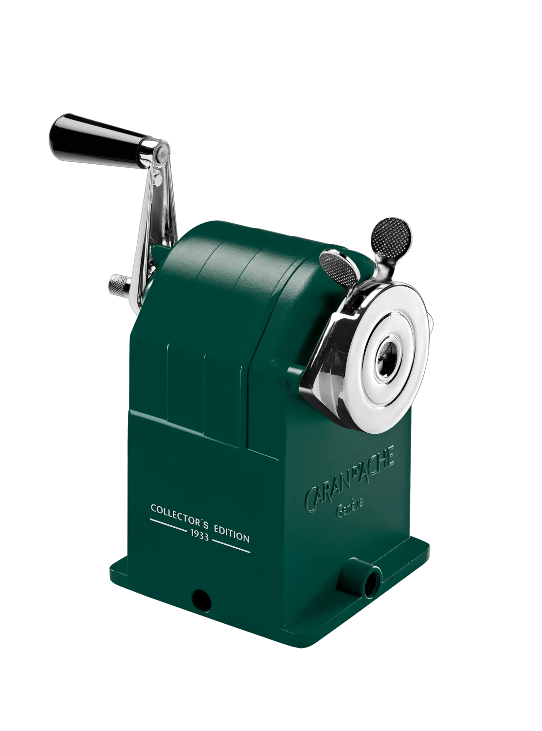 Caran D'Ache Metal Sharpner Wonder Forest Green Edition