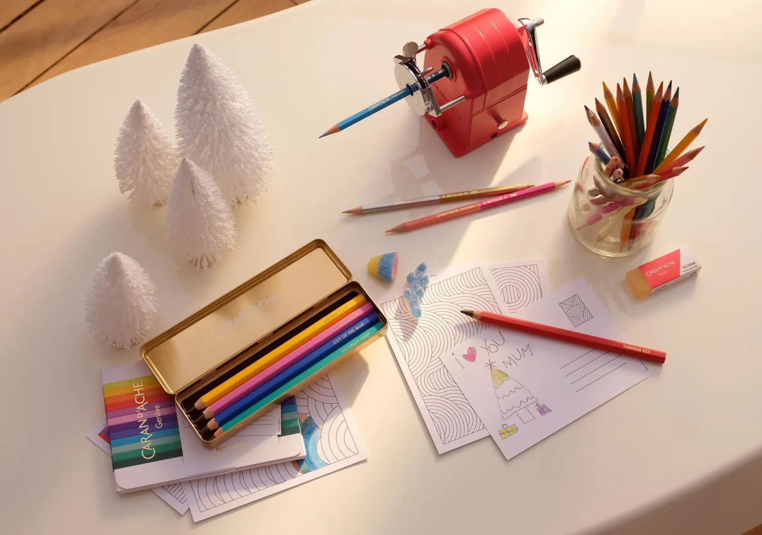 Caran D'Ache Maxi Graphite Pencils Set