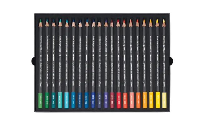 Caran D'Ache Museum Aquarelle Color Pencil 40 Shades