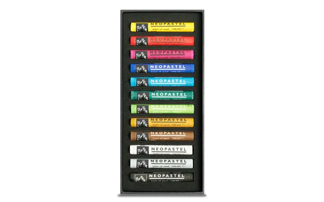 Caran D'Ache Neopastel Artist Oil Pastels 12 Shades