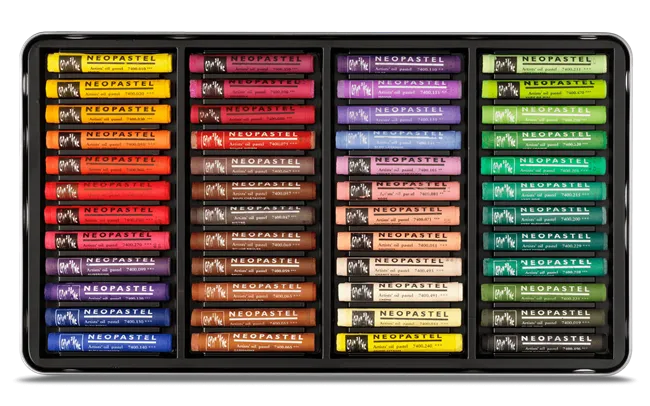 Caran D'Ache Neopastel Artist Oil Pastels 96 Shades