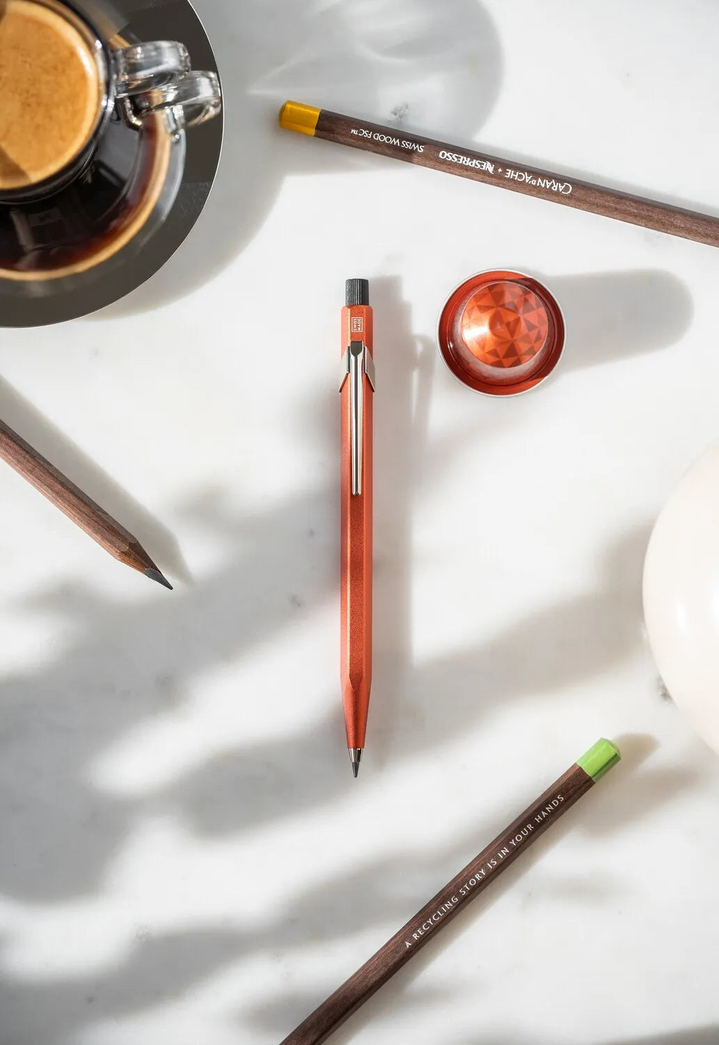 Caran D'Ache Nespresso Edition Swisswood 3 Pencils