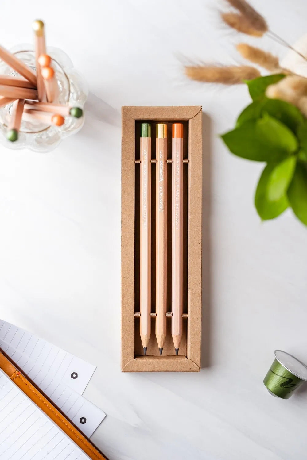 Caran D'Ache Nespresso Graphite Pencils 2nd Special Edition (Set of 3)