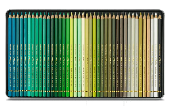 Caran D'Ache Pablo Color Pencils 120 Shades Metal Box