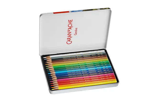 Caran D'Ache Prismalo Aquarelle Colour Pencil 18 Shades