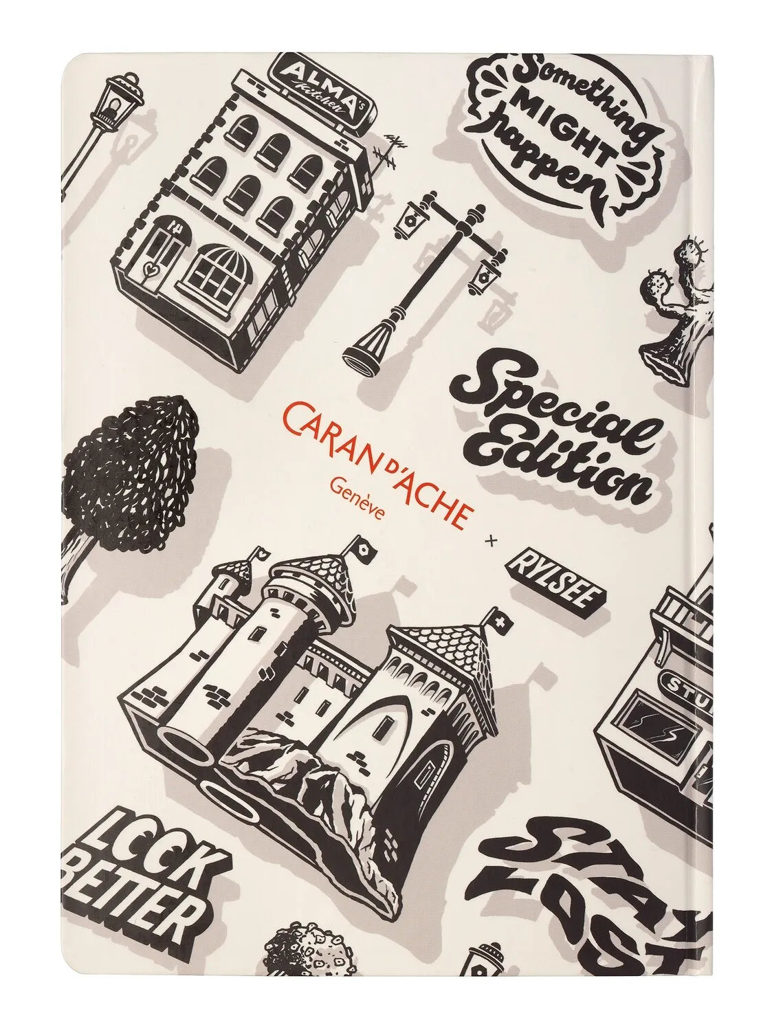 Caran D'Ache RYLSEE Sketchbook, A5 170Gsm Ivory Paper 64 Pages
