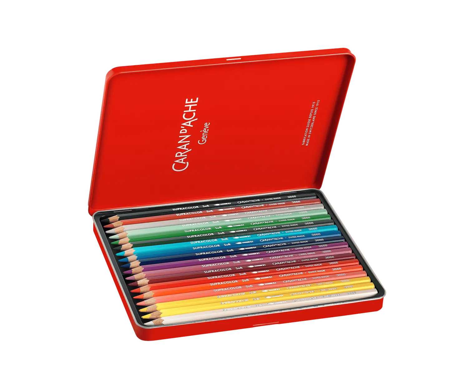 Caran D'Ache Special Edition Supracolor Pencils 18 Pcs Assortment-fsc