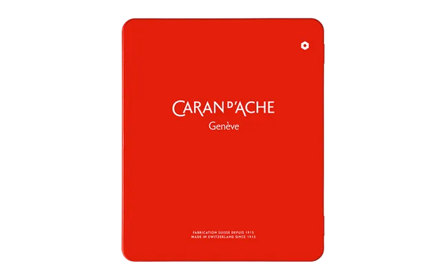 Caran D'Ache Supracolor Pencils Metal Box 18 Shades