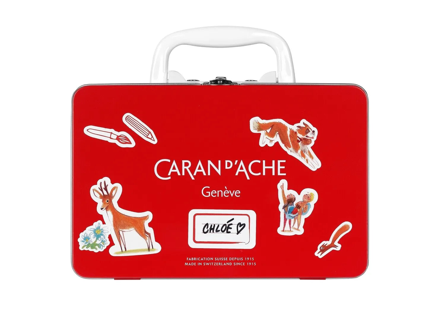 Caran D'Ache Swisscolor Travel Kit: Water-Soluble Pencils, Pastels & Creative Set