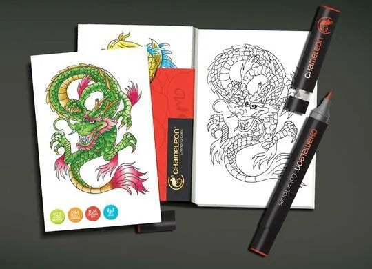 Chameleon Color Cards Tattoo