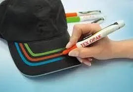 Darwi Textile Waterbased Fabric Paint Marker White 2 Mm