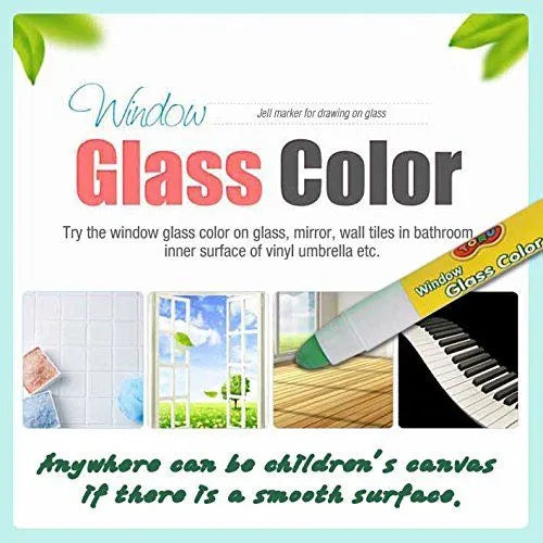 Dong-A Glass 6 Color Crayon Set