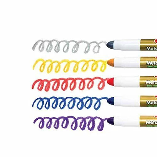 Dong-A Toru Metallic 5 Color Crayon Set
