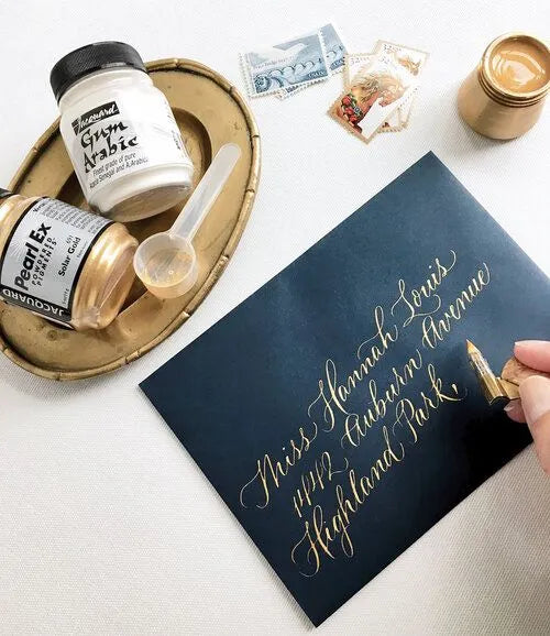 Jacquard Pearl Ex 6 Color Powdered Pigment Set