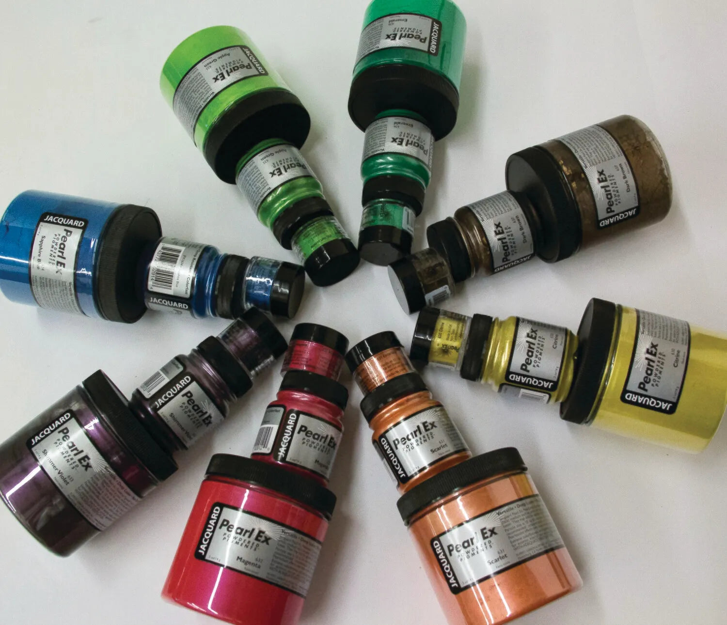 Jacquard Pearl Ex Powdered Pigments Series Sets