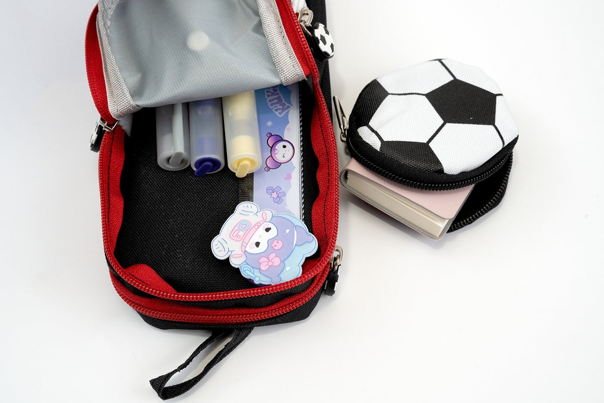 Football Pouch - Black Kidgets