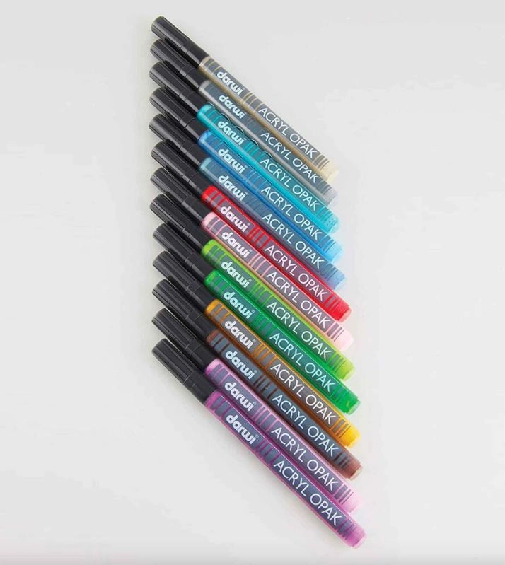 Darwi Acryl Opak Maker 3mm Set of 12-6ml
