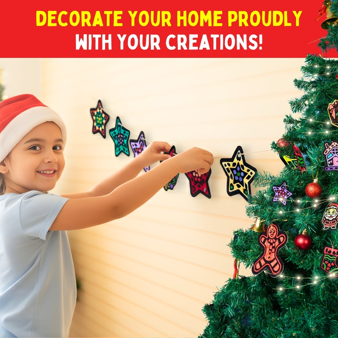 PepPlay Christmas in Velvet | Festive Mess-Free Colouring | 3+ Years