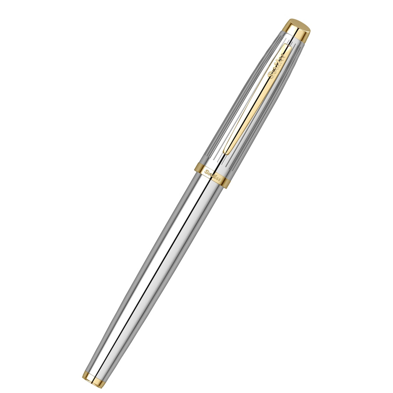 Scrikss | Oscar 39 | Fountain Pen | Chrome-GT- Medium Scrikss