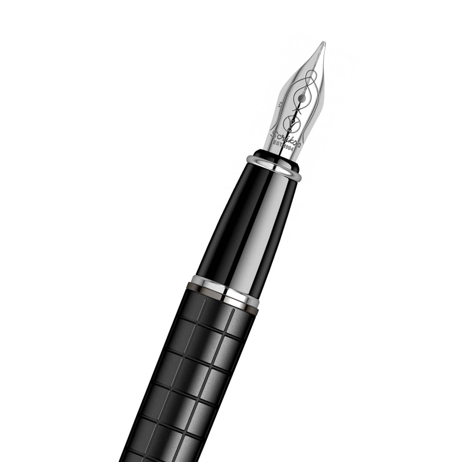 Scrikss | Honour 38 | Fountain Pen | Matt Black | Medium Nib Scrikss
