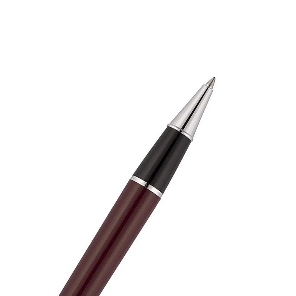 Scrikss | Roller Ball Point Pen | Metropolis | Burgundy Barrel Scrikss