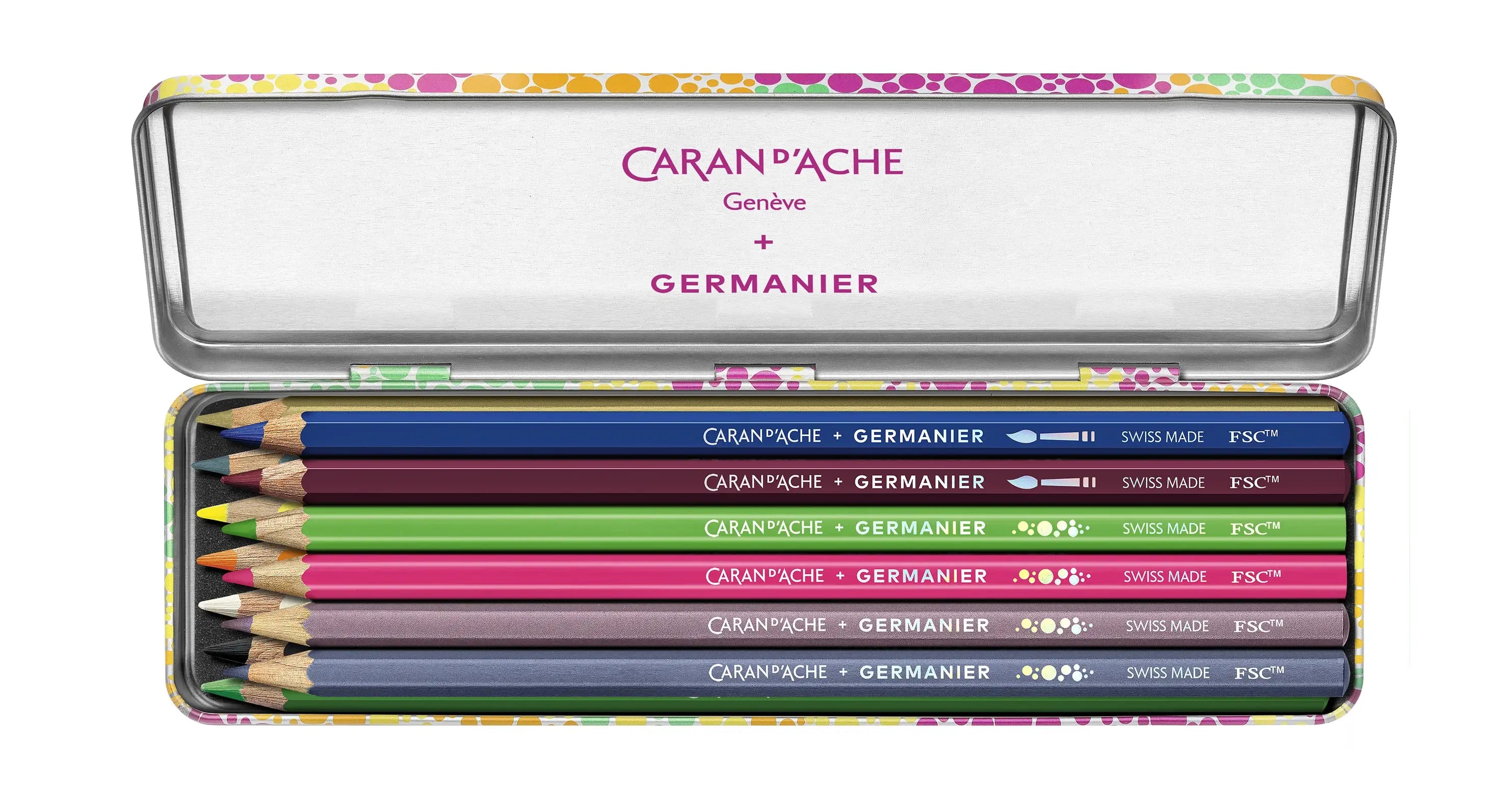 Caran D'Ache Creative Colour Set Germanier – 13-Piece Special Edition with Exclusive Online Workshop