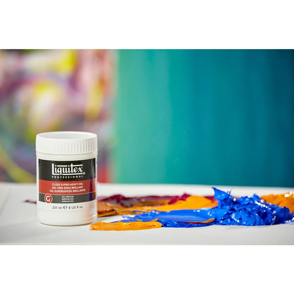 Liquitex Professional Acrylic - Gloss Super Heavy Gel Medium - 237ml