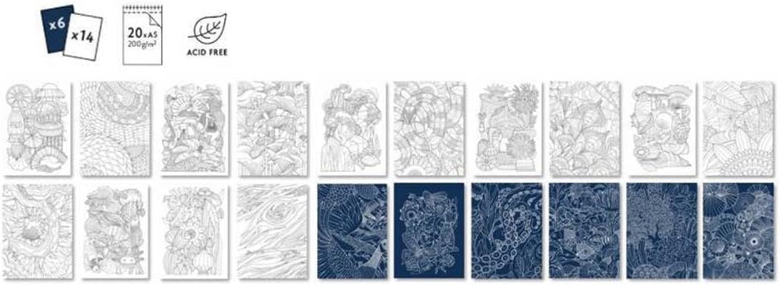 Caran D'Ache Claim Your Style Colouring Pad A5 Special Edition