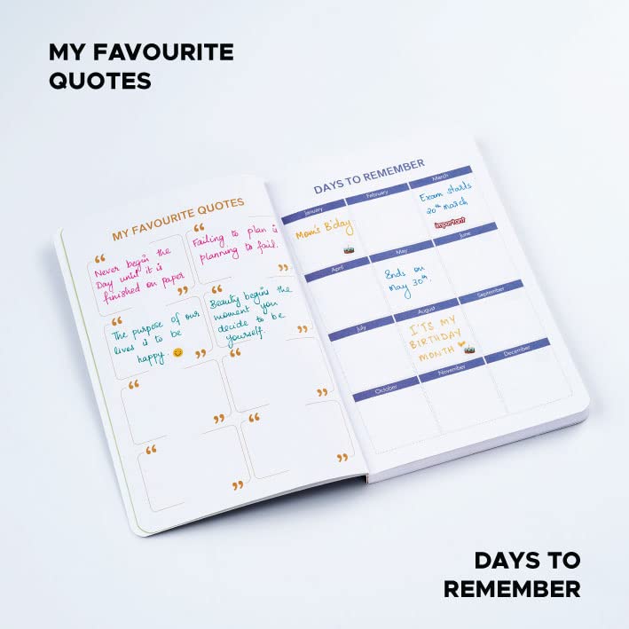 Factor Notes Undated Planner She Believed She Could - 12 Month Organizer Factor Notes