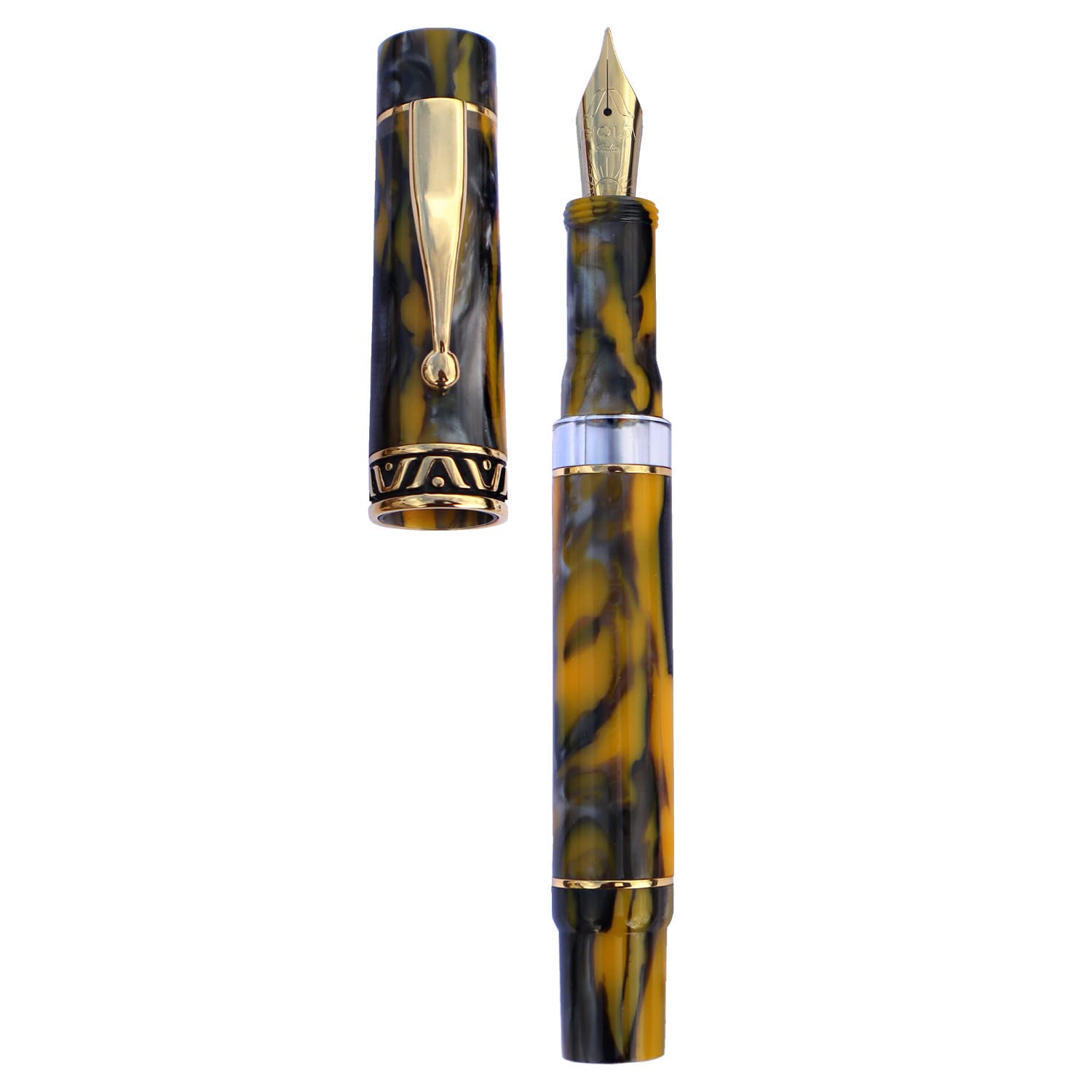 Gioia | Fountain Pen | Bellevista | Pompei | Gold Trim Gioia