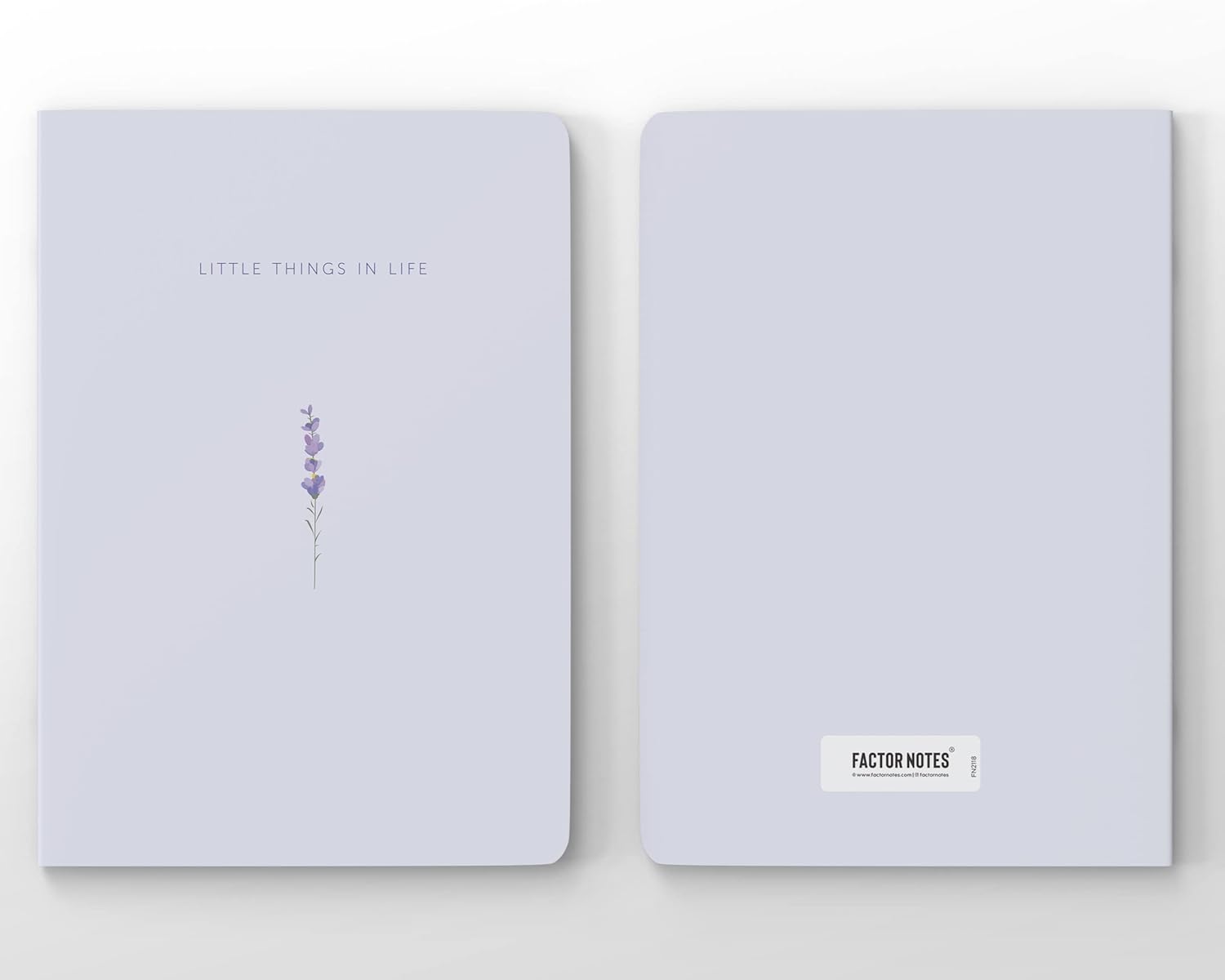 Factor Notes A5 Notebook - Ruled & Planner 160 Pages (Little Things) Factor Notes