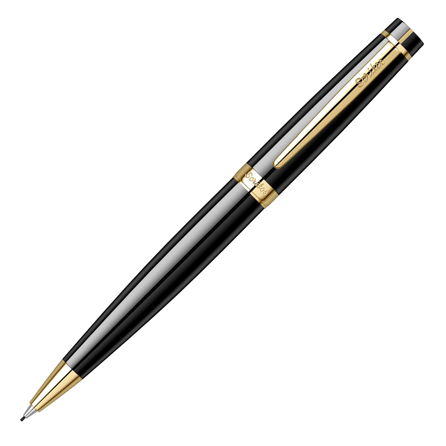 Scrikss | Honour38 | Mechanical Pencil | Glossy Black GT-0.7mm Scrikss