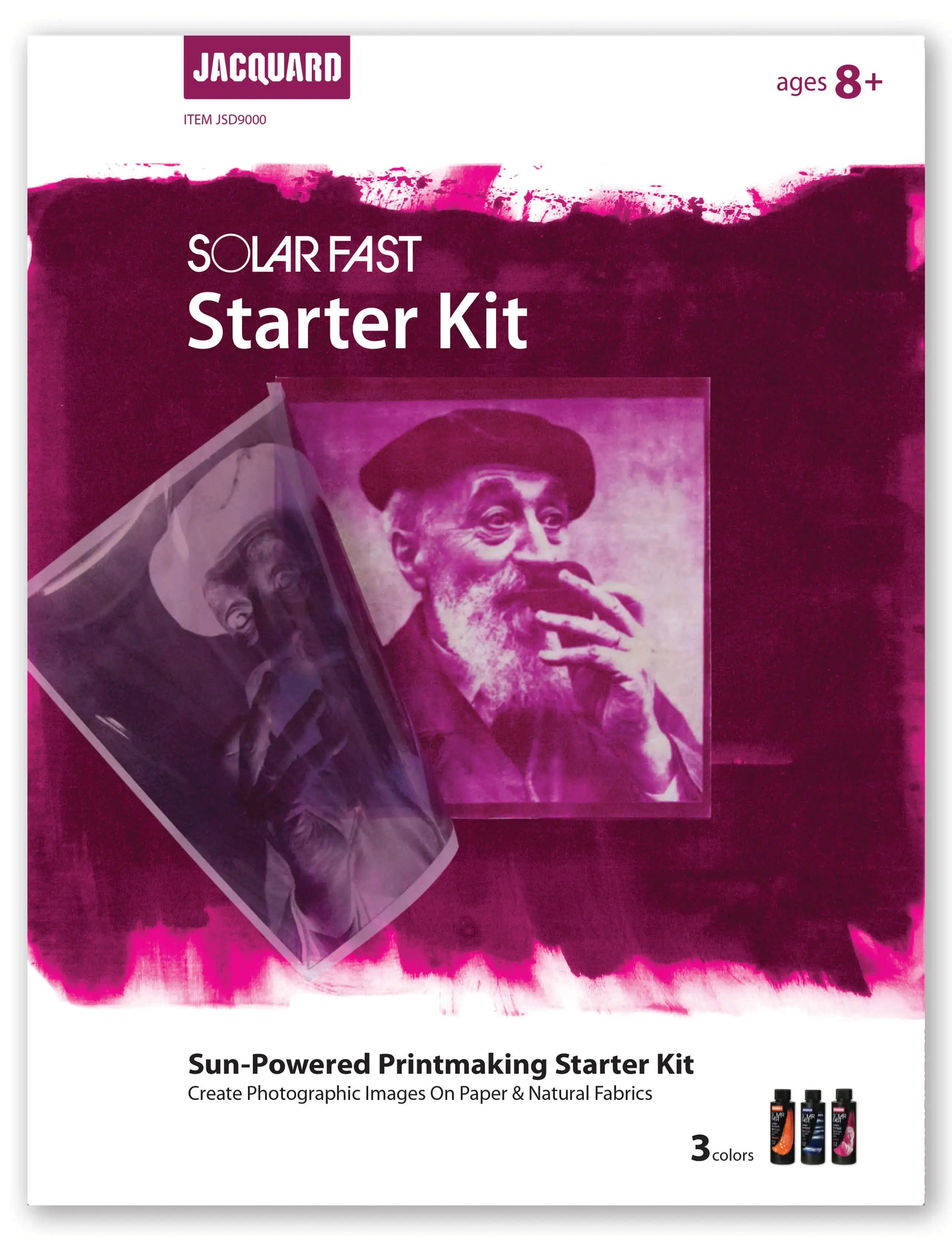Jacquard SolarFast™ Starter Kit – Sun-Powered Printmaking