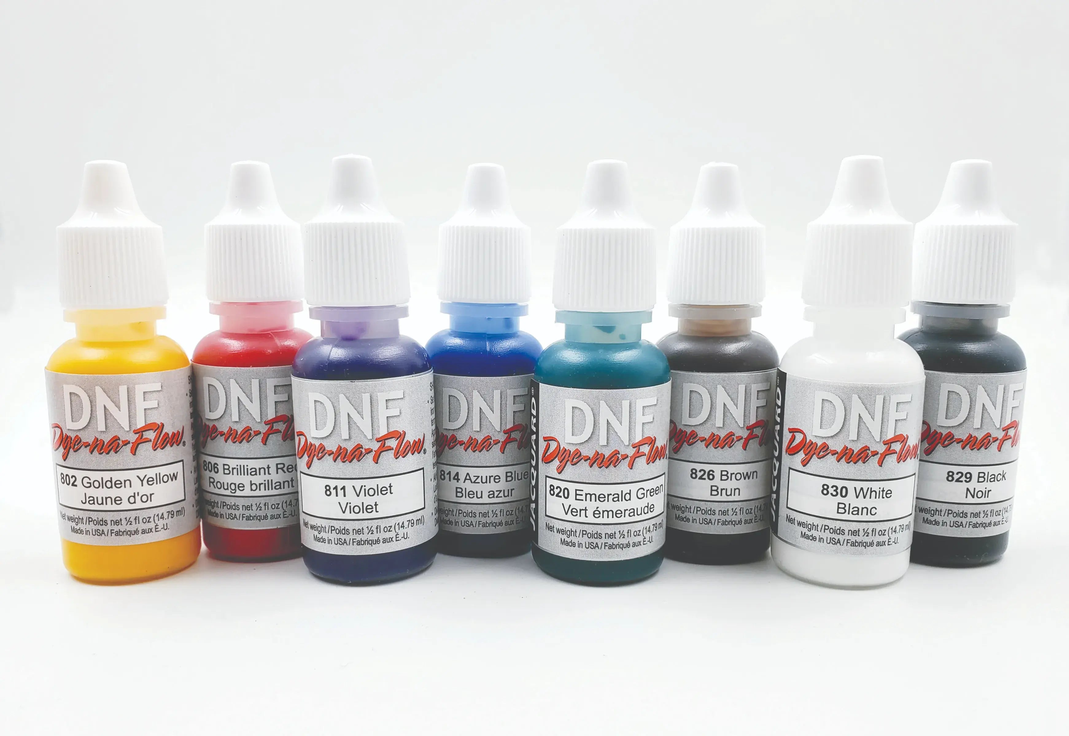 Jacquard Dye-Na-Flow Mini Exciter Pack – Try-Me Spectrum