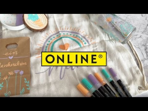 Online Pastel Lettering Set with Acrylic Markers 0.7 Mm + 3 Mm