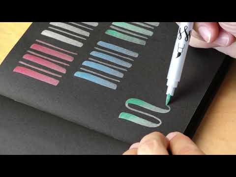 Online Calli.Brush Metallic Gold Double Tip Pen | Calligraphy & Brush Marker